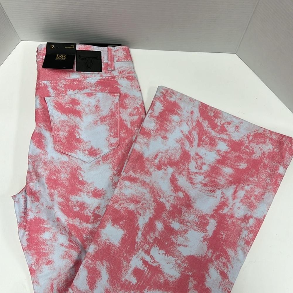 NWT Lucky & Blessed High Rise Wide Leg Jeans Size 12